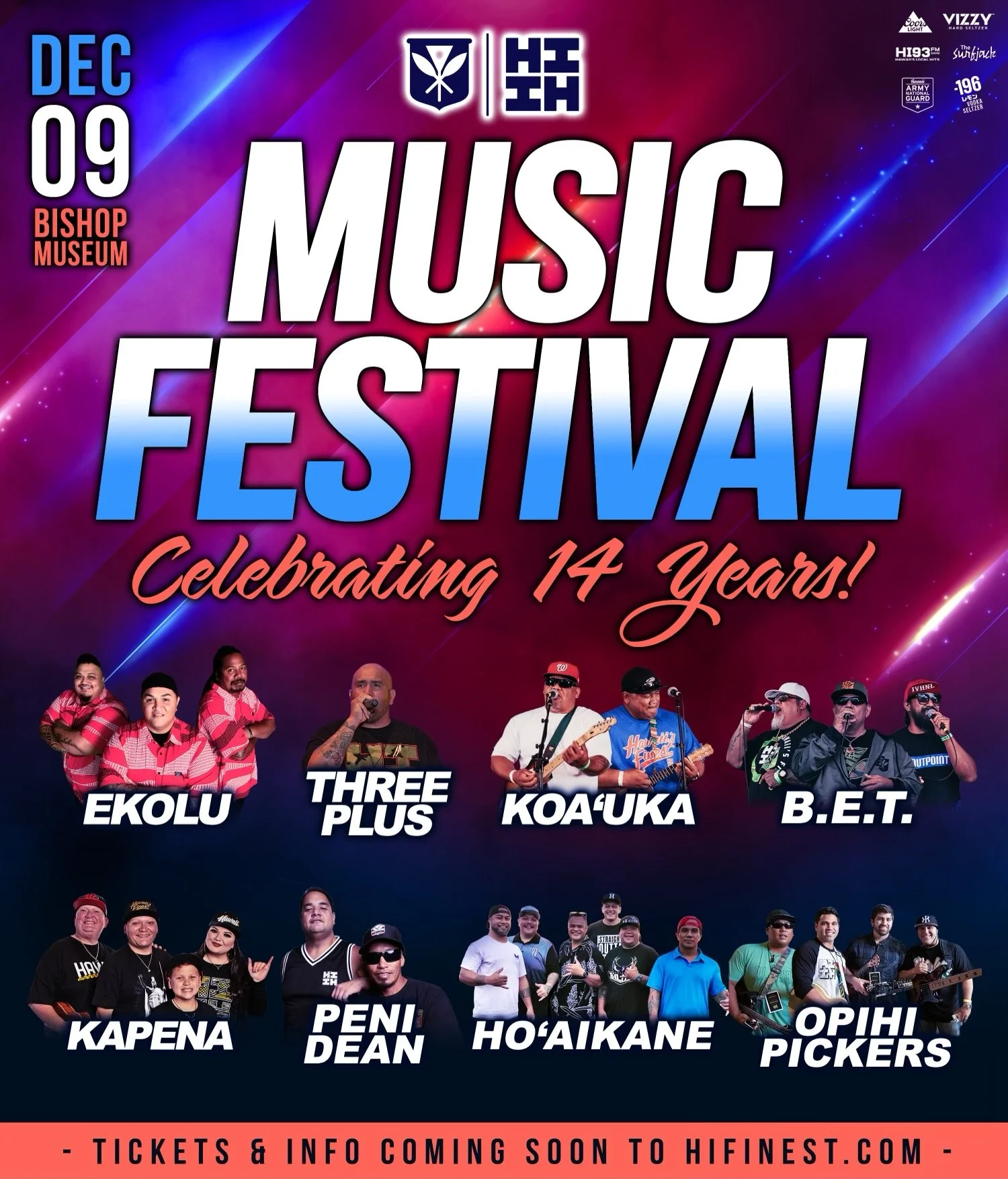 HIFI Music Festival: Celebrating 14 Years! — Hawaii's Finest